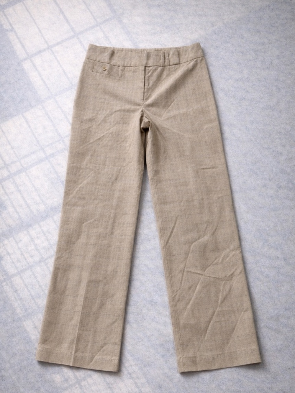 90s Vintage Jessica Plaid Low Rise Straight Leg Pants Office Siren Core